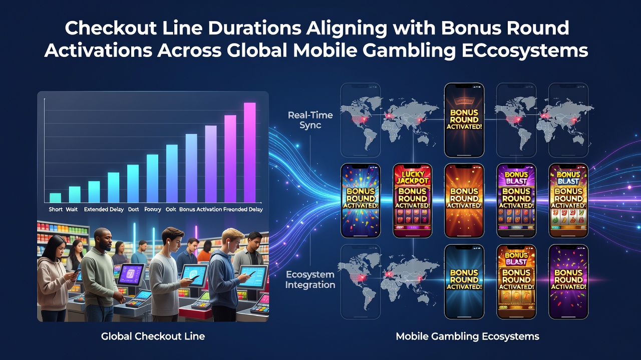 Visualisierung der Korrelation zwischen Kassenschlangendauern und Bonusaktivierungen in mobilen Glücksspiel-Apps