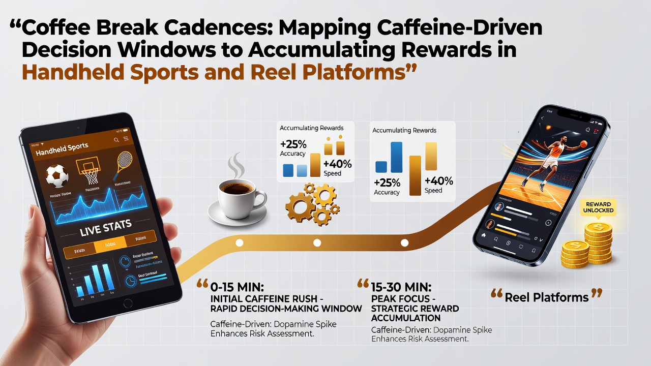 Koffeinpausen und mobile Gaming-Plattformen mit Fokus auf Entscheidungsfenster