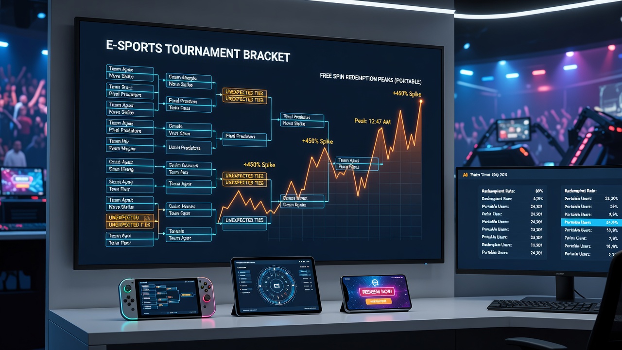 Mobile Betting-App mit E-Sports-Bracket und Freispiel-Einlösung