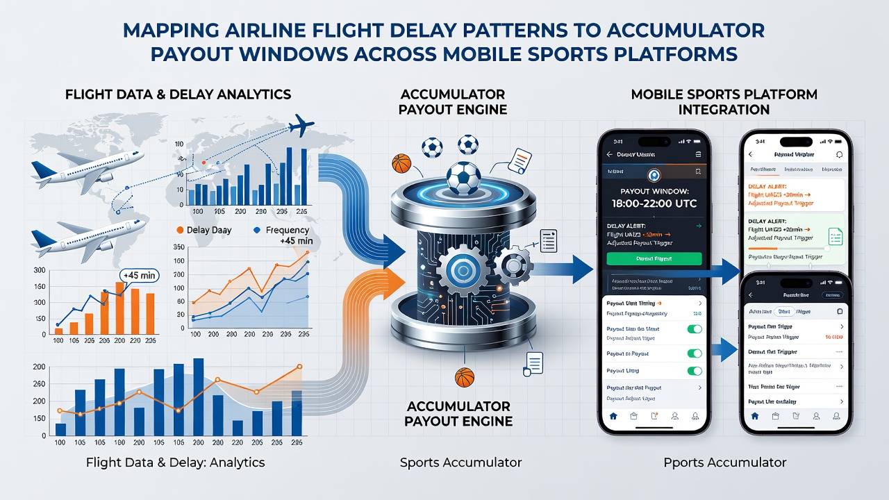 Visualisierung der Synchronisation von Flugmustern mit mobilen Akkumulatorauszahlungen