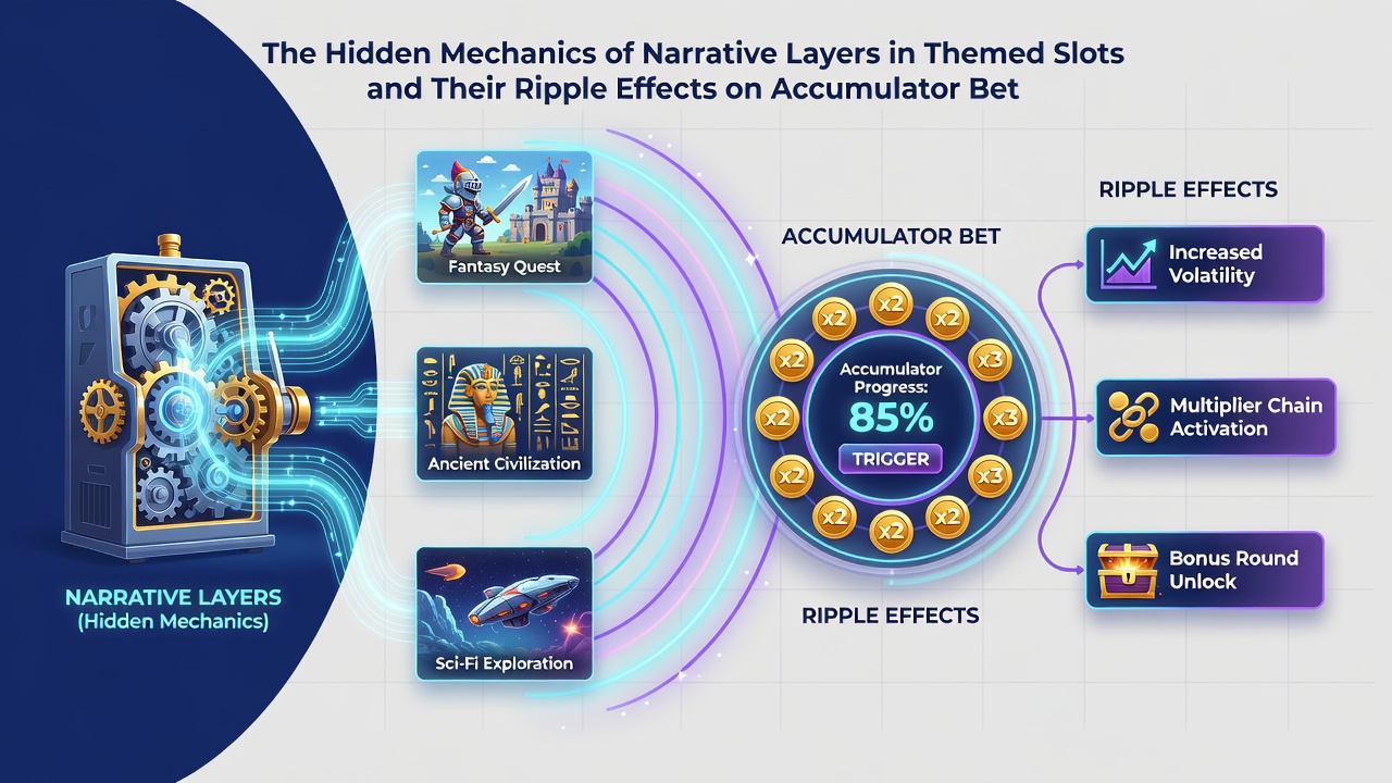 Analyse von Ripple-Effekten zwischen Slot-Narrativen und Akkumulatorwetten in Echtzeit-Märkten