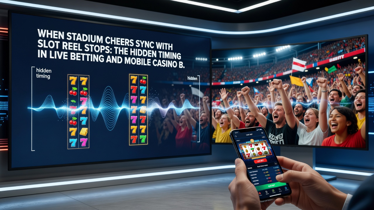 Mobile App-Oberfläche mit Live-Wette und synchronisiertem Slot-Bonus